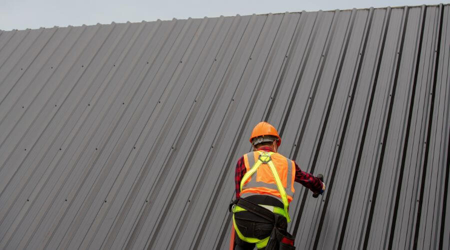 Professional metal roof installation services in Ririe, ID